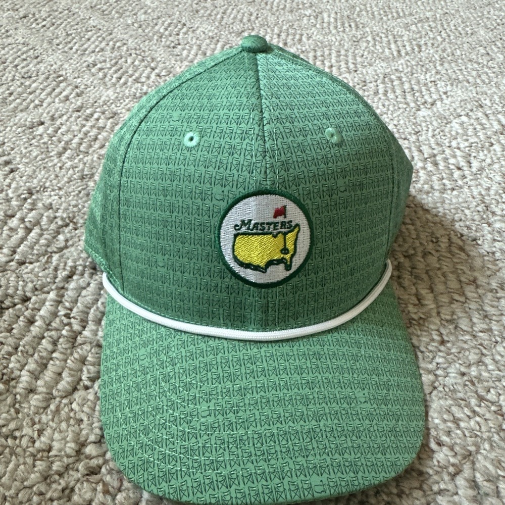 NEW STYLE 2026!! Masters Hat Augusta National Golf NWT GREEN PATRON CHAIRS~ ANGC - Picture 1 of 7
